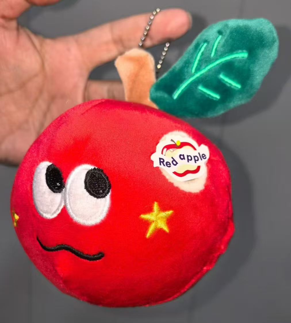 Best-selling surprise red Apple plush pendant Application Scenario