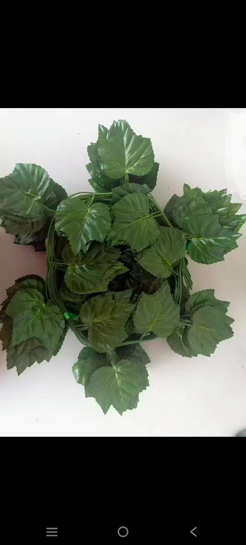 森系仿真榕树叶花饰绢花春天花园假花仿真花装扮