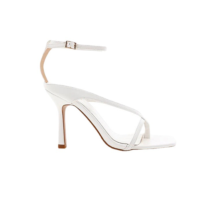 2021 new Amazon export plus-size European and American women's sandals with buckle summer stilettos heels Item Picture
