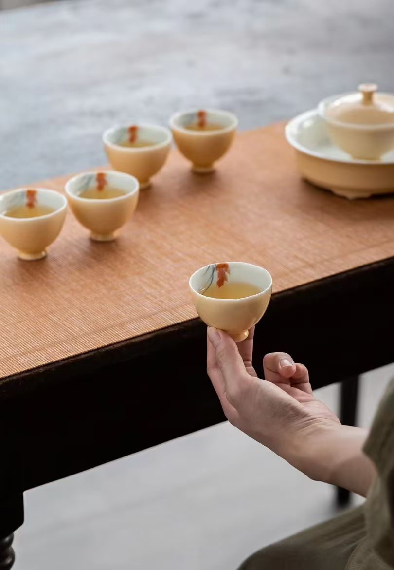 茶具/茶具套装/玻璃茶具/福茶具/商务礼品白底实物图