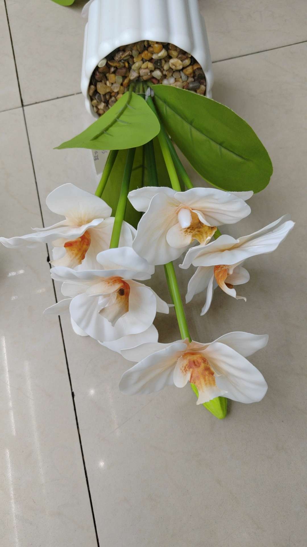 办公文化仿真园艺花礼盒毛线钩织簪花毛线花装饰品毛线钩织品仿真花详情图4