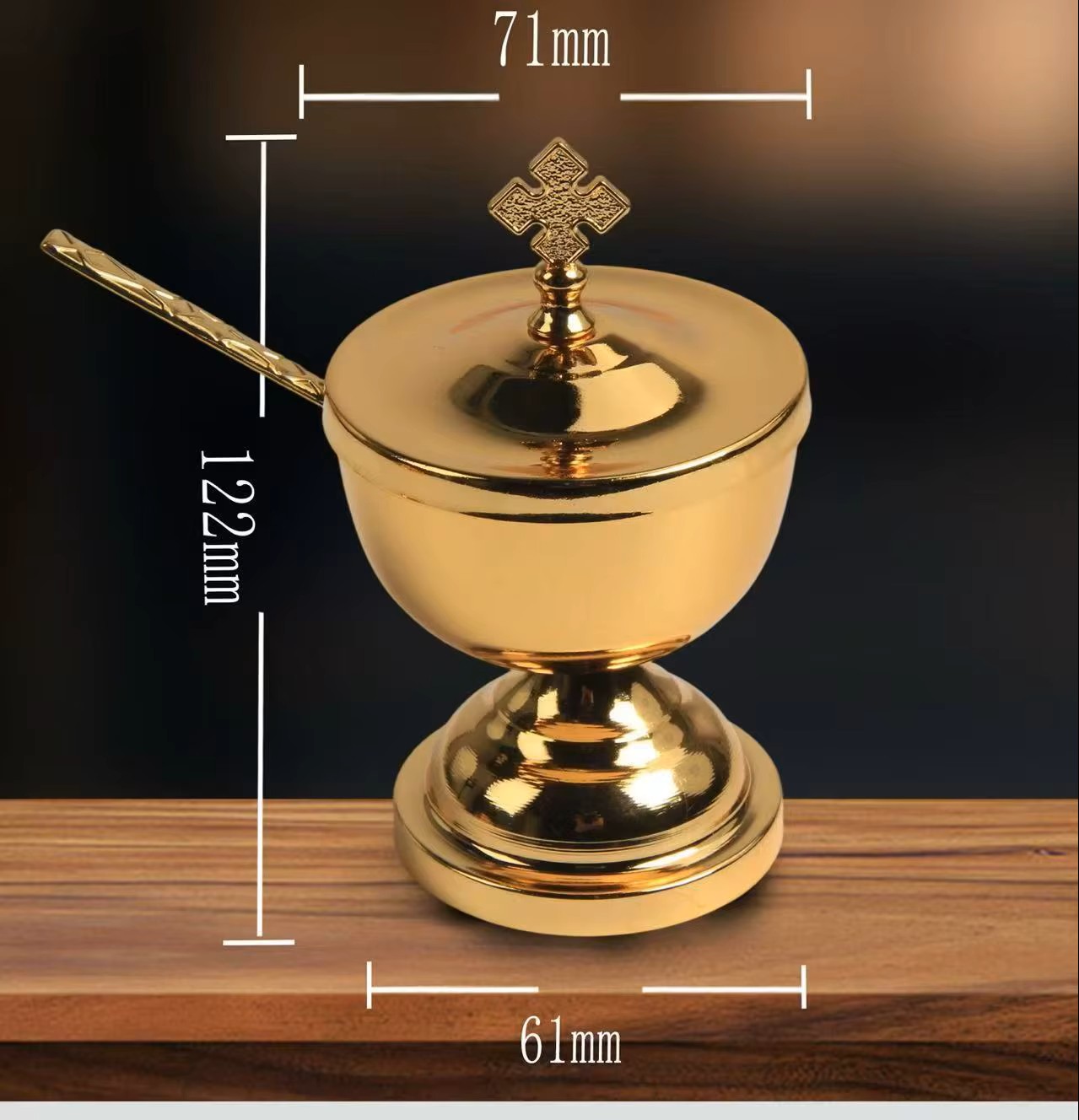 Holy Grail, Holy box, rosary, rosary, gilded liturgical items, communion cup, Mass items Item Picture