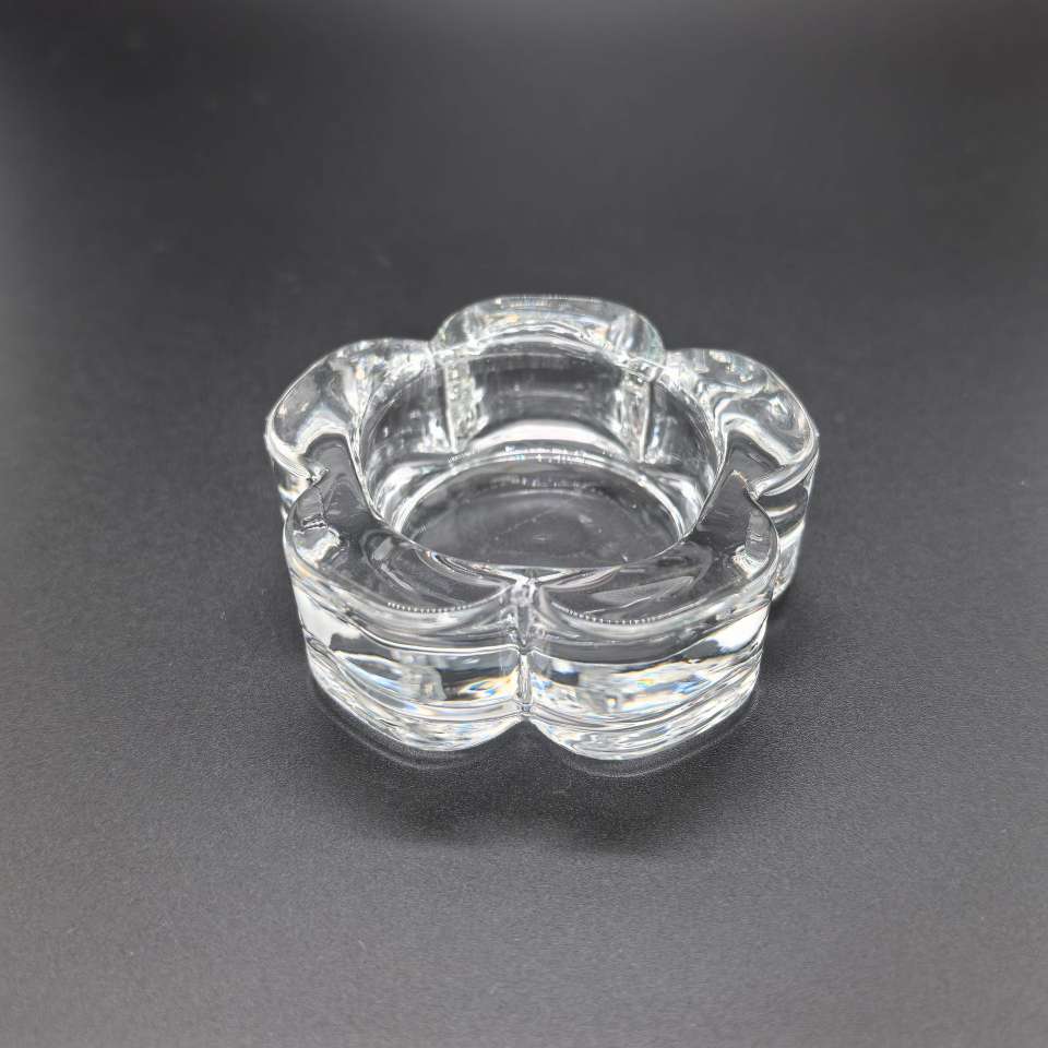 工艺品礼品架香薰烛台 玻璃装饰器皿 时尚造型烛台 五星烛台 花瓣烛台 四方烛台 钻石烛台详情图5