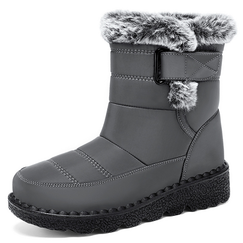 Snow Boots for Women 2025 Winter New thick-soled short boots cross-border wholesale, cold-proof cotton boots with fleece warmth long boots for women Item Picture