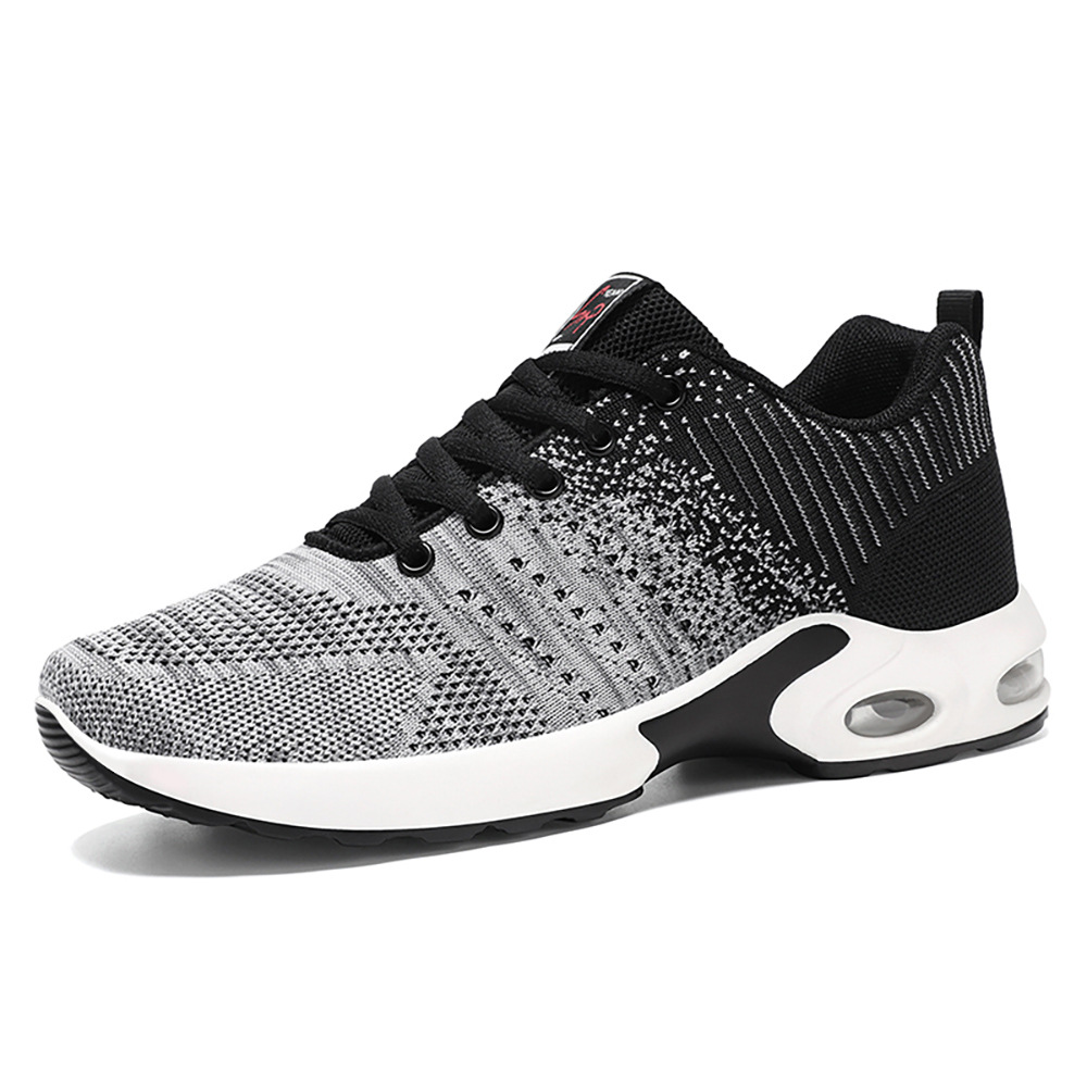 Men's Shoes 2025 New Trendy sneakers: Breathable lace-up running shoes, lightweight and casual sports shoes for men Item Picture