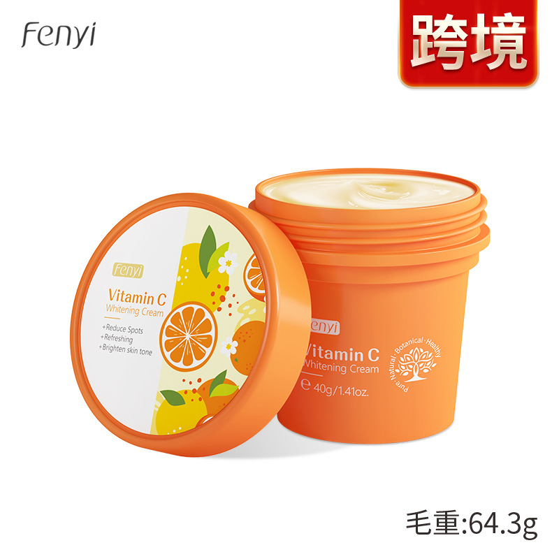 Cross-border FENYI Vitamin c Cream 40g Moisturizing and Hydrating Moisturizing Cream Skin Care product English packaging full figure