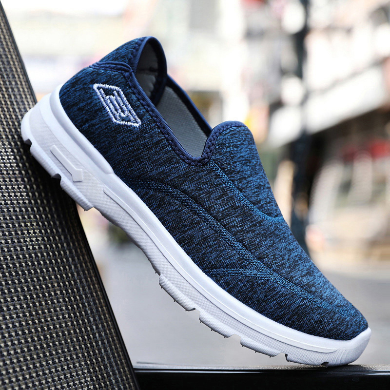 Men's soft-soled breathable walking shoes, one-piece consignment, couple casual shoes, cross-border sports shoes for middle-aged and elderly men details Picture