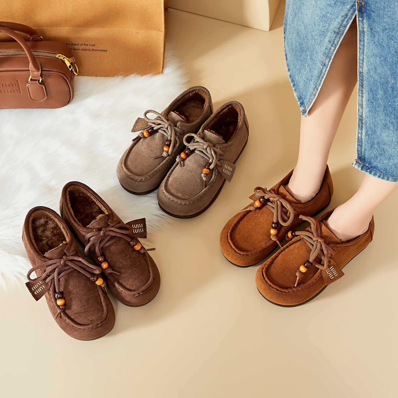 In the winter of 2025, the retro Birken kangaroo shoes, lace-up casual shoes, and the super popular fashionable Baotou Lofu shoes are all in vogue Specification drawing