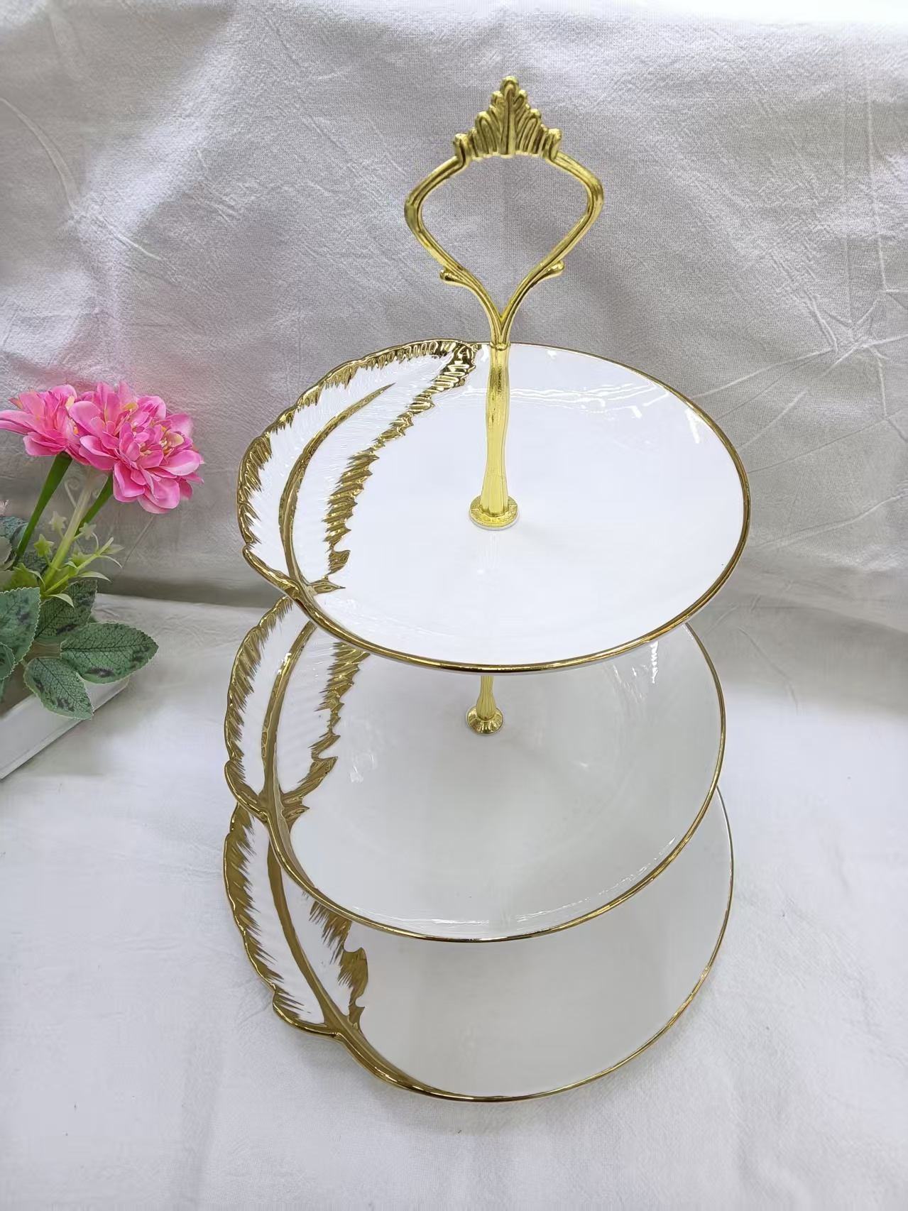 陶瓷套装水果托盘装饰/摆件果盘，水果碟