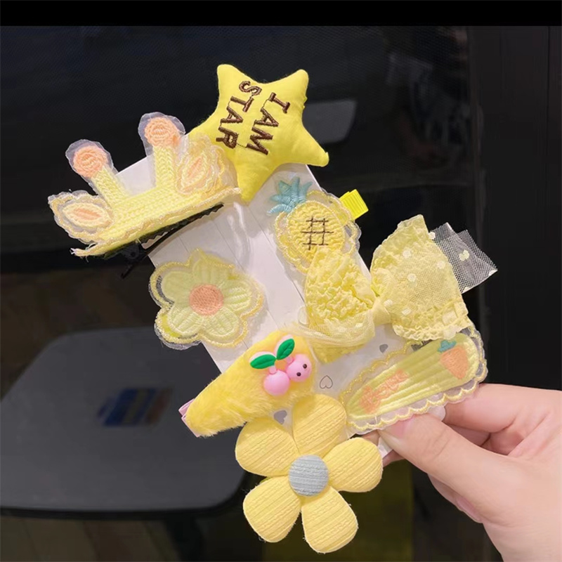 鲨鱼夹发夹醋酸毛绒抓夹头饰发饰多色可选适用发型造型配件