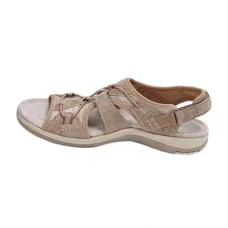 New large-sized women's sandals for the Amazon cross-border independent station in Europe and America, summer outdoor sporty style beach casual sandals Item Picture