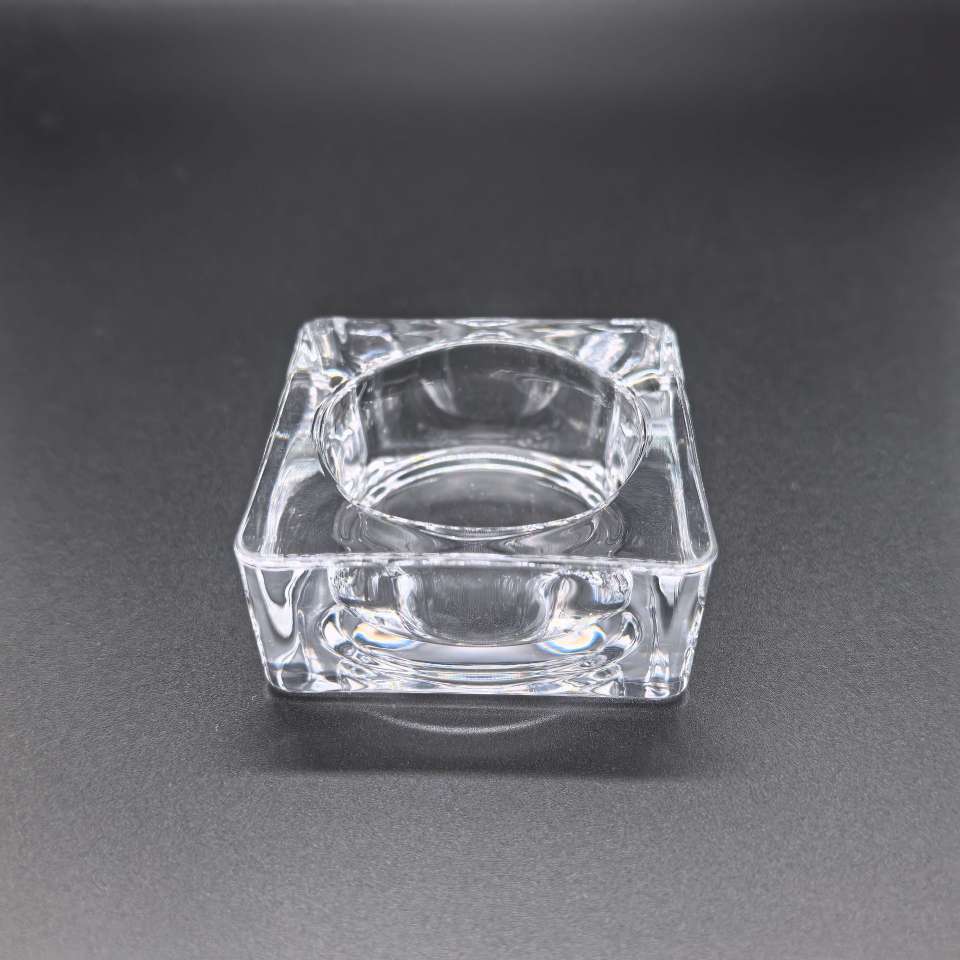 工艺品礼品架香薰烛台 玻璃装饰器皿 时尚造型烛台 五星烛台 花瓣烛台 四方烛台 钻石烛台详情图4