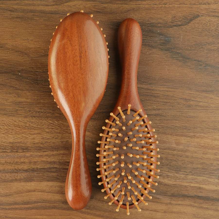 Beauty care, makeup, beauty tools, air cushion comb, wooden comb, small massage comb, hair comb, hair comb, air cushion comb, portable comb, hair care comb, air cushion comb, massage comb, sandalwood comb Item Picture