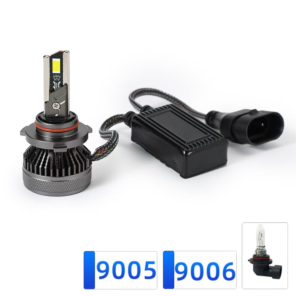 Automotive LED headlights, ultra-bright high beams, spotlights, high-power 300W spotlights, H1 H3 H4 H7 9005 lamps details Picture