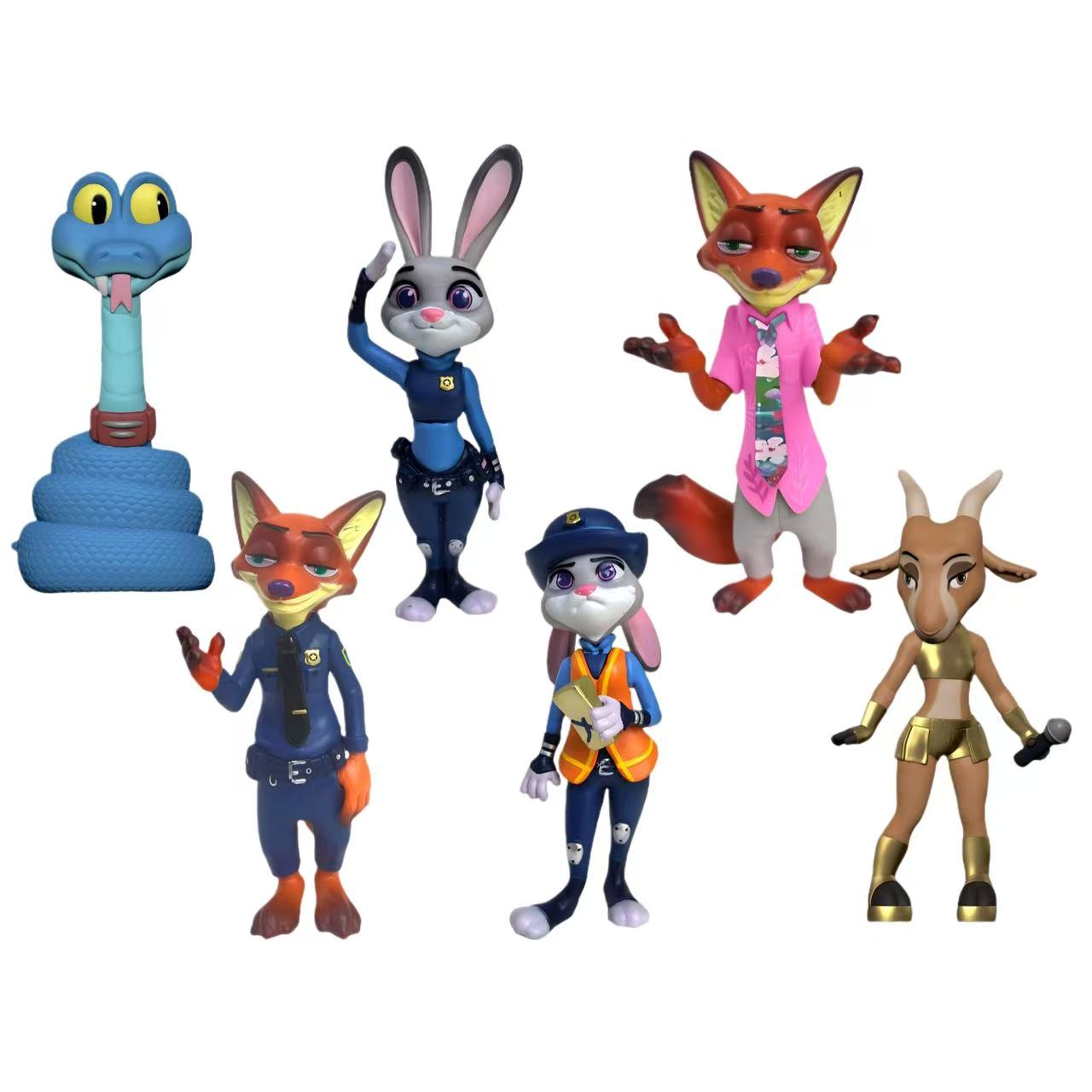 手办/潮流玩具/模型/动漫手办/手办配件白底实物图