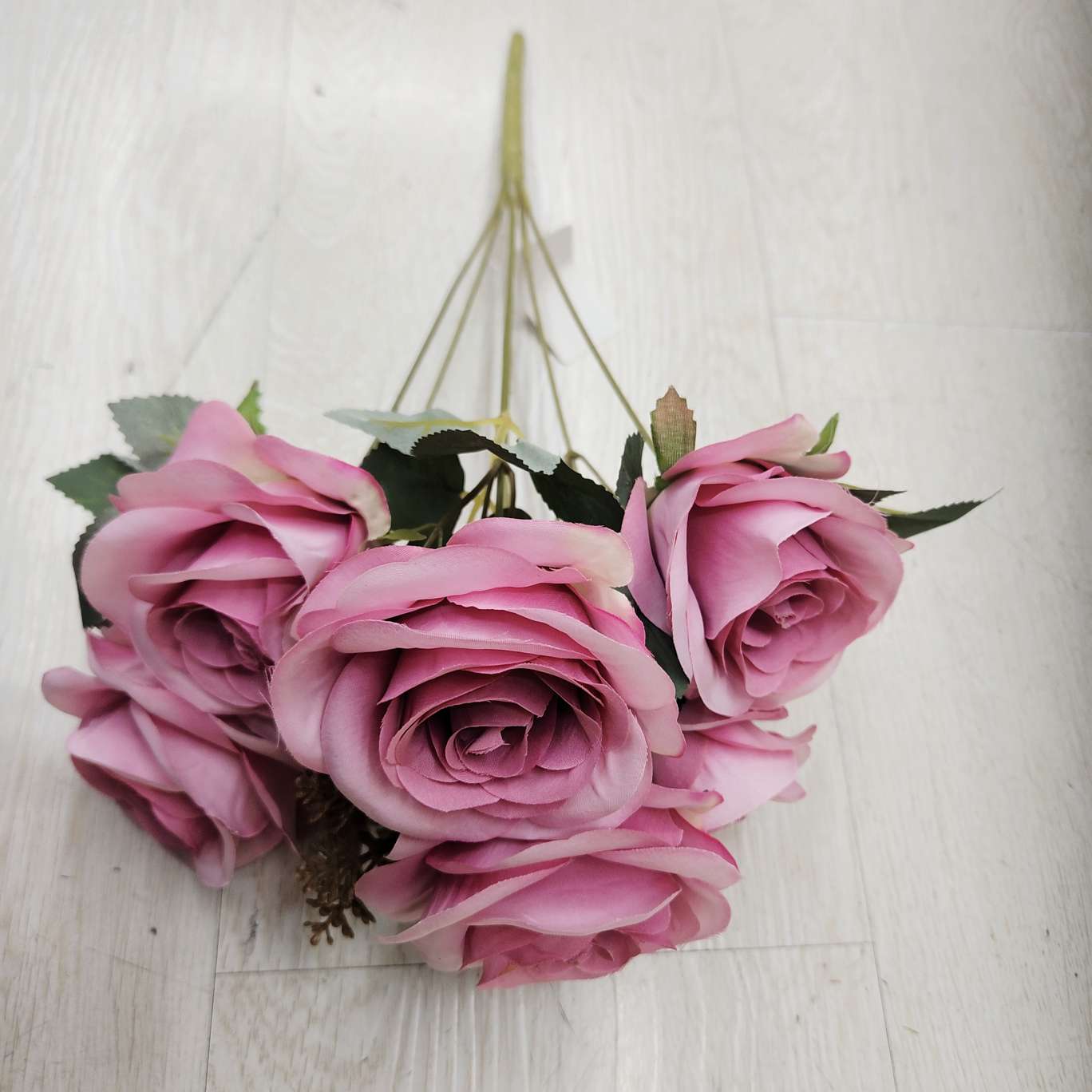7 Dutch rose office simulation garden rose poles, torches, carnival night guides, electroplated crochet bouquet decorations detail image 2