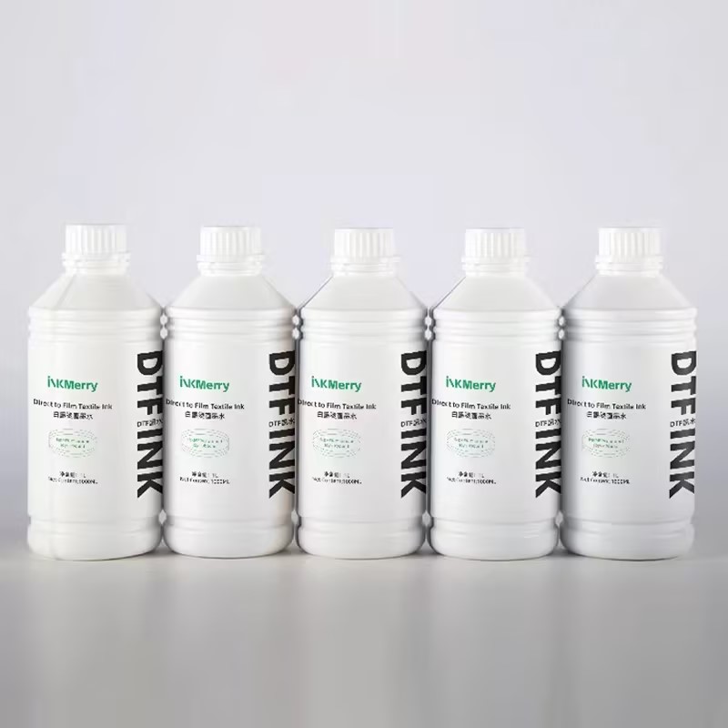 Environment Friendly Foreign DTF  White Ink 热转印无边烫画膜水性涂料DTF专