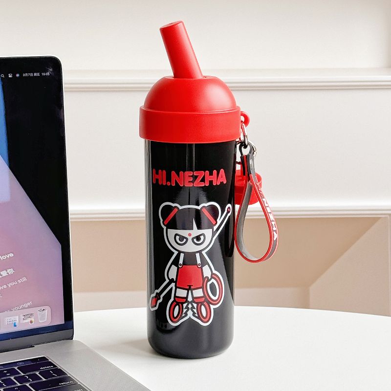 TinkerTot,NeZha保温杯水杯四件套,内316外304,冬日精选水杯保温详情5