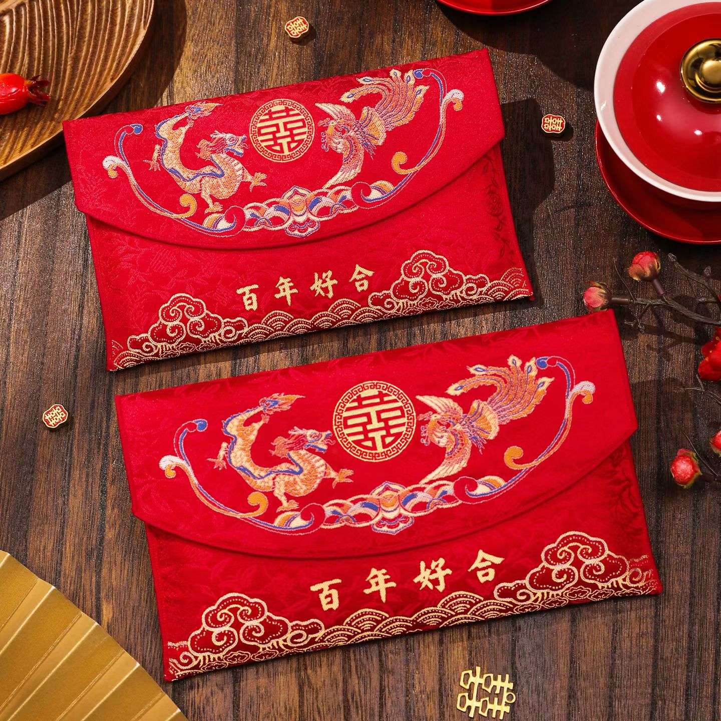 锦缎红包，零钱包，首饰收纳袋