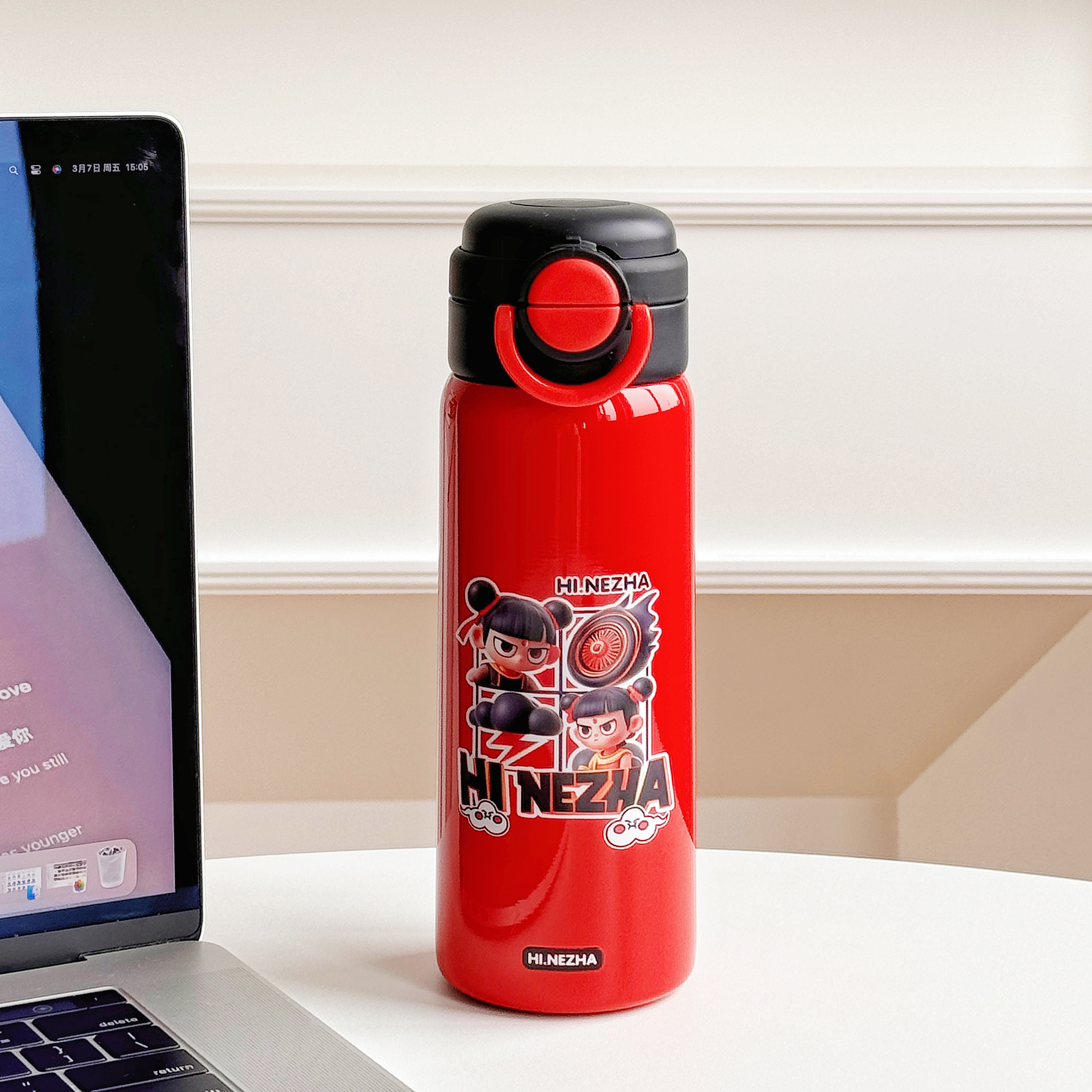 TinkerTot,NeZha保温杯水杯四件套,内316外304,冬日精选水杯保温详情图3