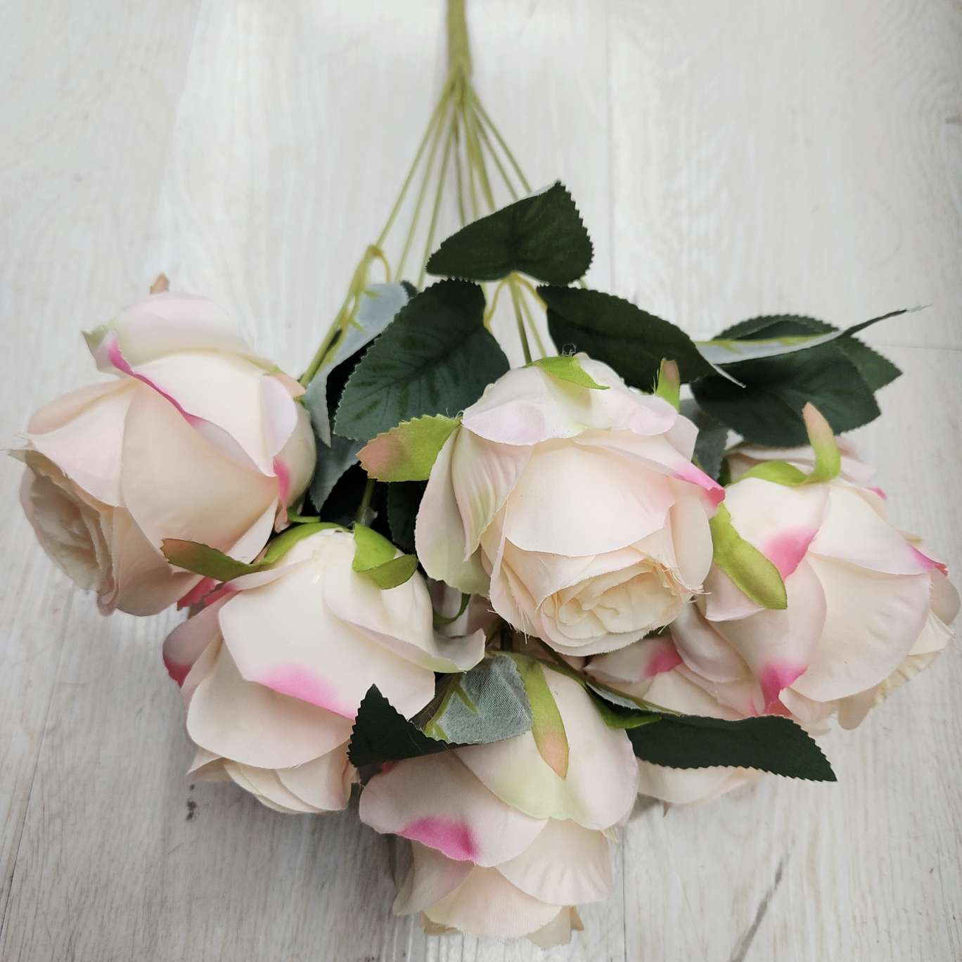9 cabezas de grandes brotes simulación de oficina jardinería rosa polo flor antorcha carnaval guía de noche electrochapado gancho tejer ramo de flores decoración cultural detail image 2