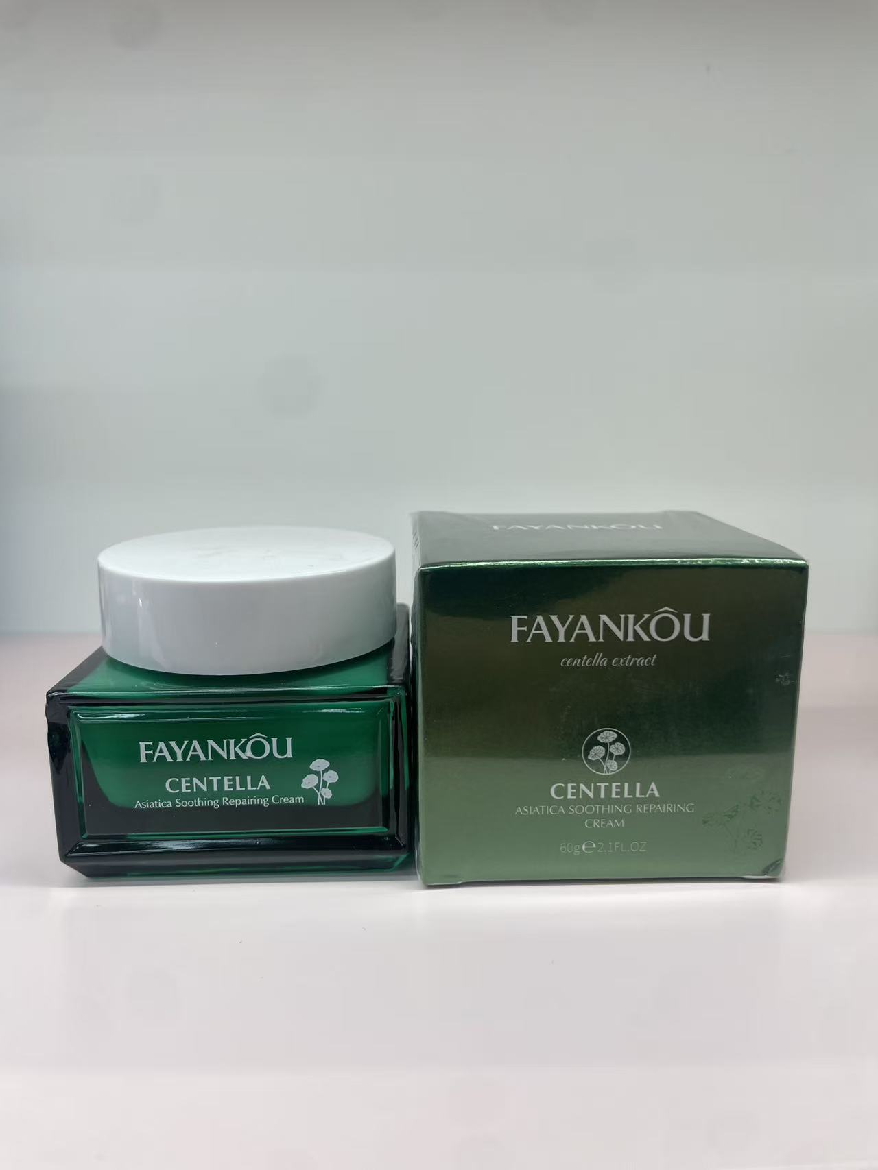 FAYANKOU积雪草舒缓修护面霜（外文版）60g面霜批发详情1