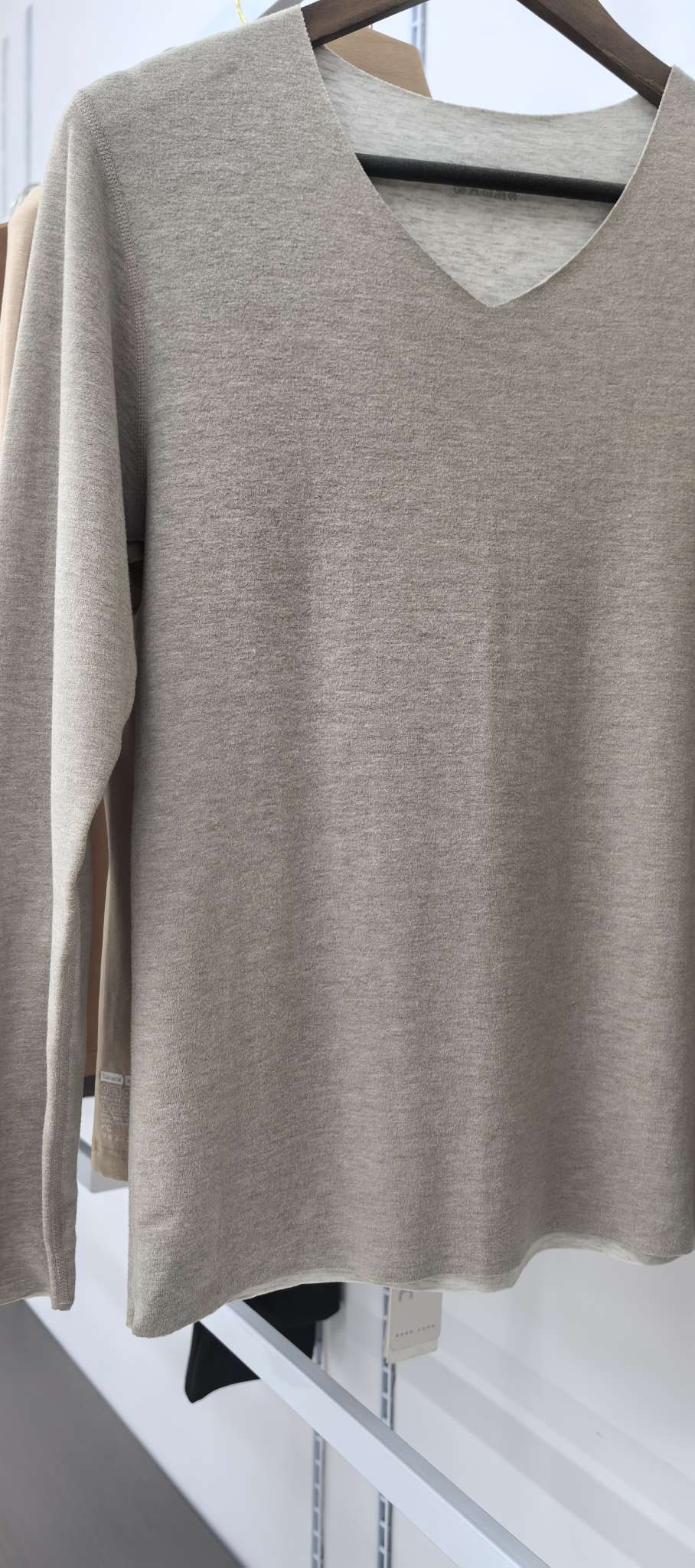 时尚男士长袖发热衣保暖内衣打底衫女长袖棉毛衫修身保暖上衣发热衣男士长袖时尚