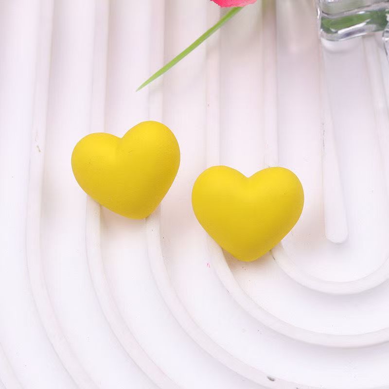 小众超萌可爱春天耳饰甜美黄色系精致小巧耳环多巴胺耳钉女饰品耳钉爆款流行