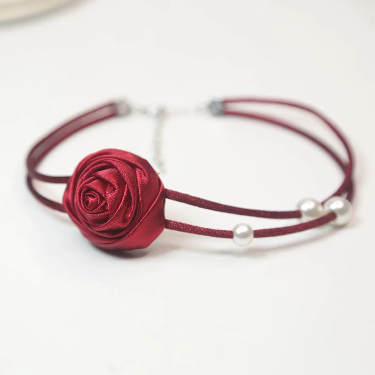 High-end necklace, flower collarbone neck chain, choker neck accessory, charming collar, new Internet celebrity collar, high-end necklace, flower collarbone neck chain, choker neck accessory, charming collar, new Internet celebrity detail image 5