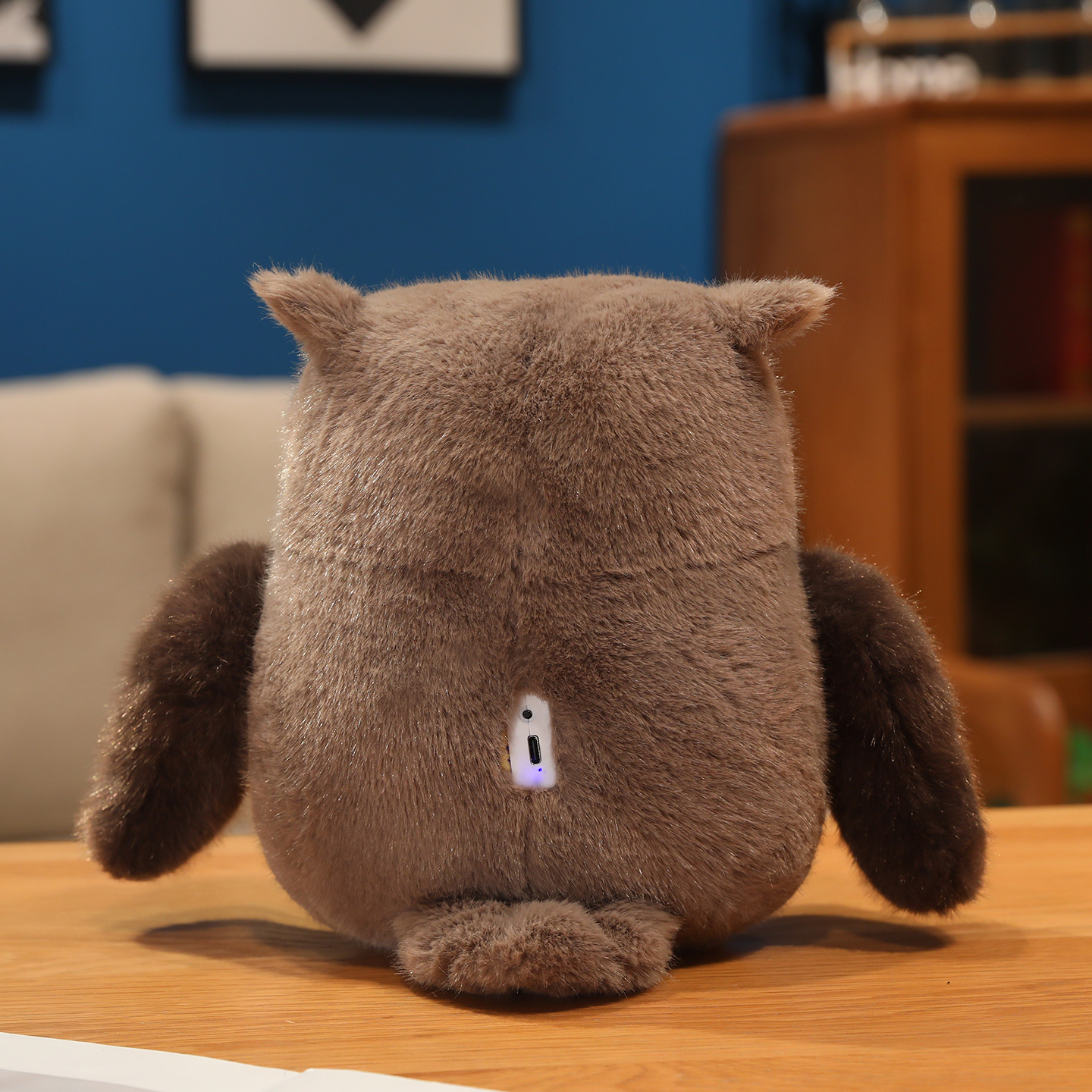 Plush creative cartoon doll brooch, Star Delu, Daphne Bear, Tony Cat, Lina Belle doll head, decorative accessories, AI intelligence Application Scenario