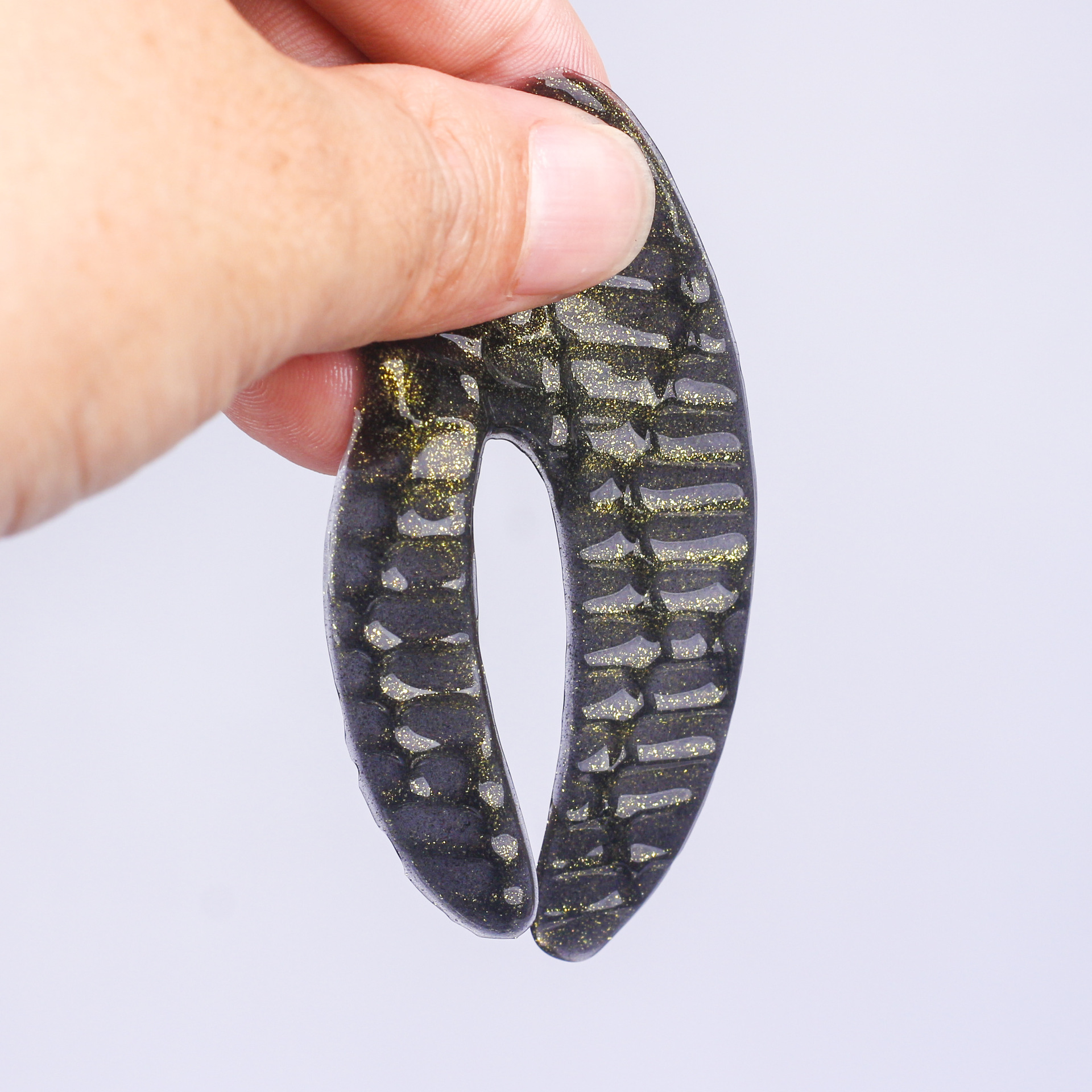 Shark-patterned black gold Repairing Eye Mask Moisturizing and nourishing Repairing Eye mask Appearance patent original factory processing details Picture