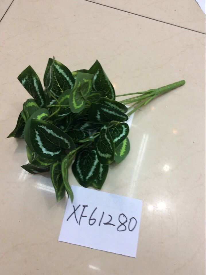 仿真工艺品春天花园塑料花瓣仿真花硅胶人造花扫墓礼品河北制造仿真花硅胶人造花春天花园，绿叶，适合盆景绿叶，适合盆景做造景用产品图
