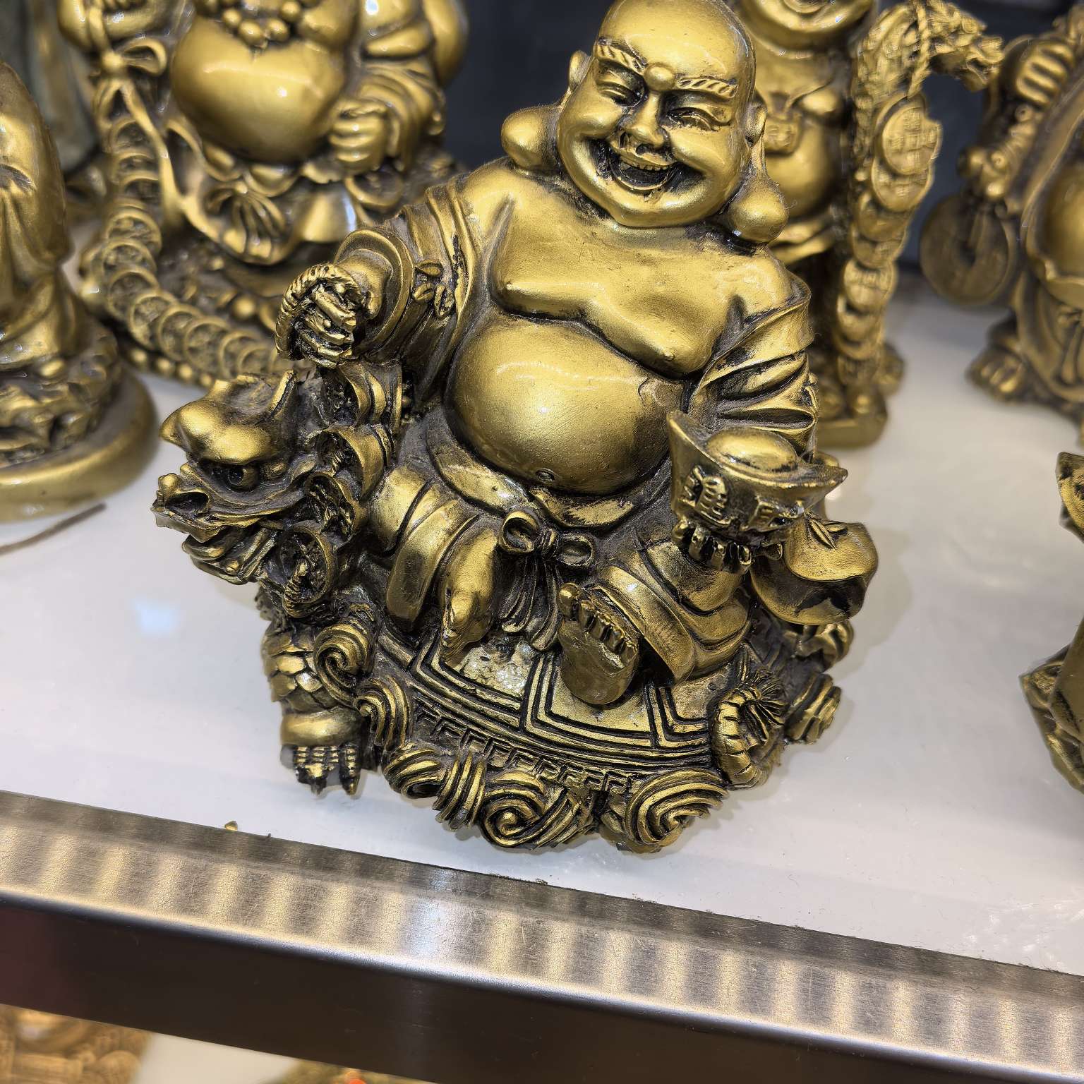 工艺品礼品树脂摆件家居装饰喜庆潮玩盲盒汽车配件创意摆树脂仿铜仿玉工艺品