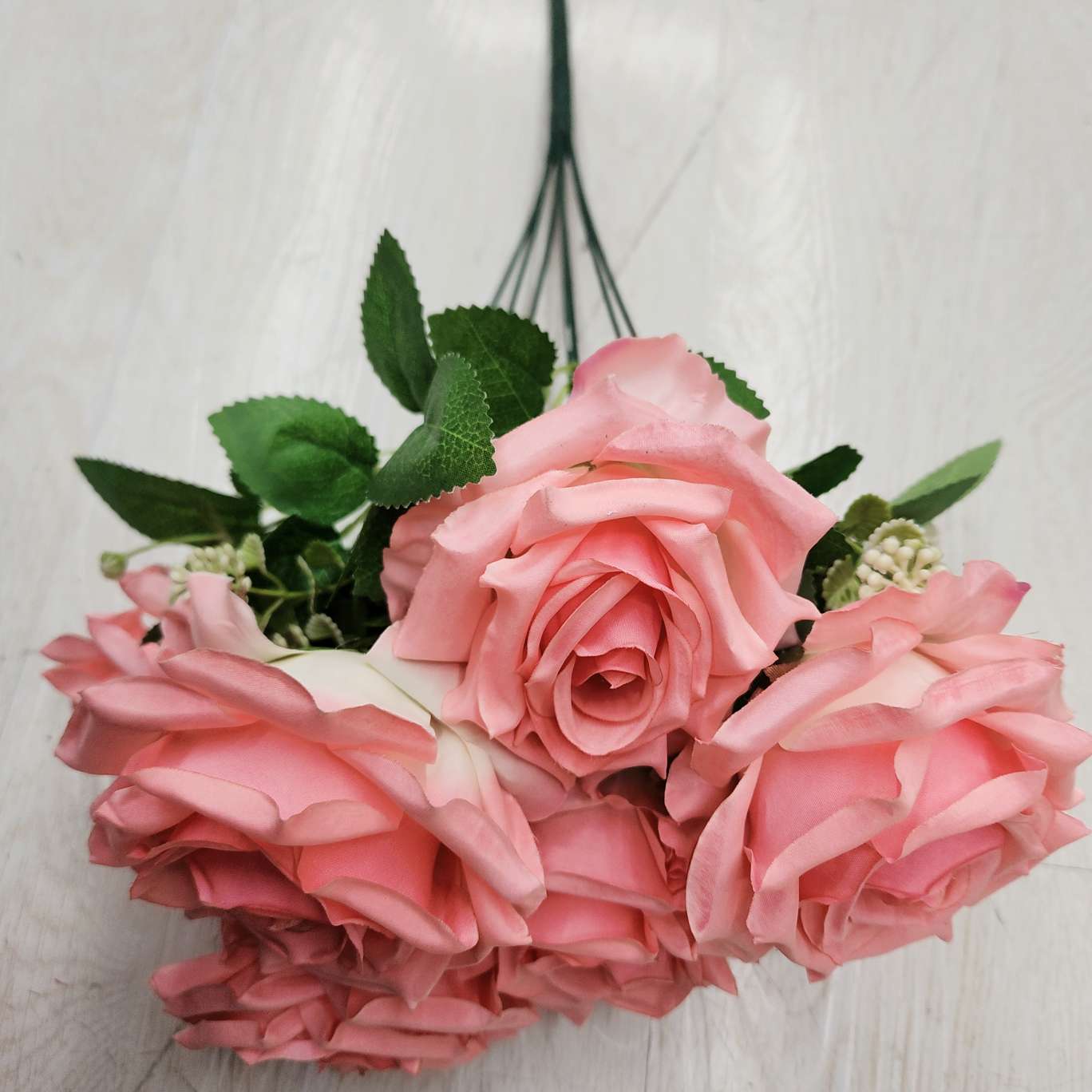 7 Corolla office simulation rose poles, torches, carnival night guides, electroplated crochet bouquets, cultural garden decorations detail image 4