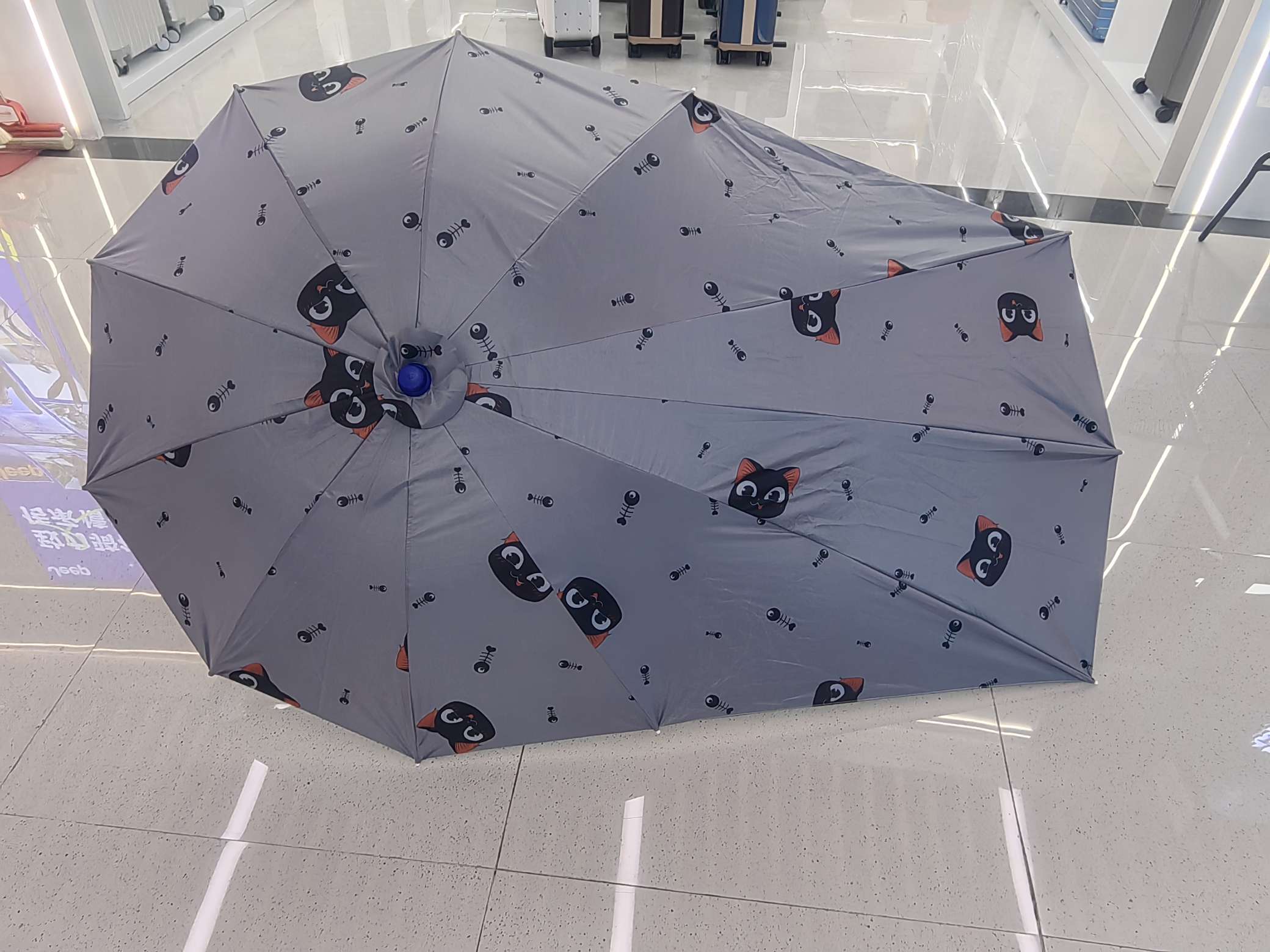 黑胶布卡通电动车雨伞加长电动车遮阳伞通用踏板车电瓶车雨伞雨棚定制电瓶车挡雨防晒伞详情图5