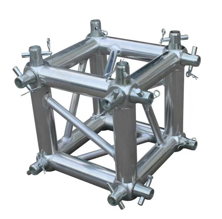 Aluminum alloy truss canopy, gantry frame, wedding exhibition event lighting frame, truss frame, rhea frame, stage truss, stage, stage equipment details Picture