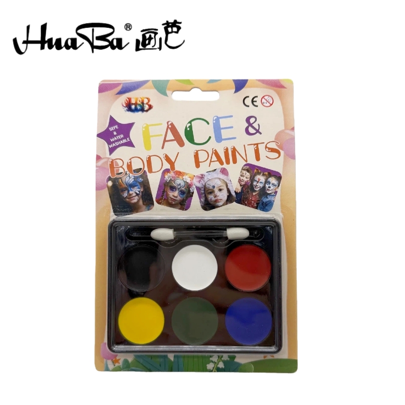 Huaba Cross-border Children's face painting, body painting, party stage face painting, Halloween face painting details Picture