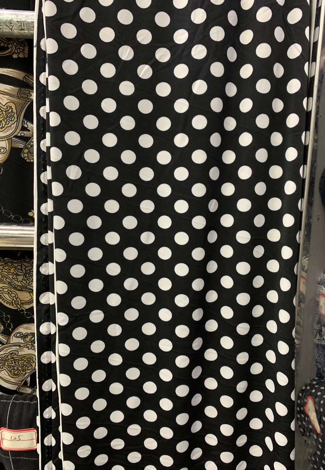 长丝印花布110克现货时尚套装配料服装面料