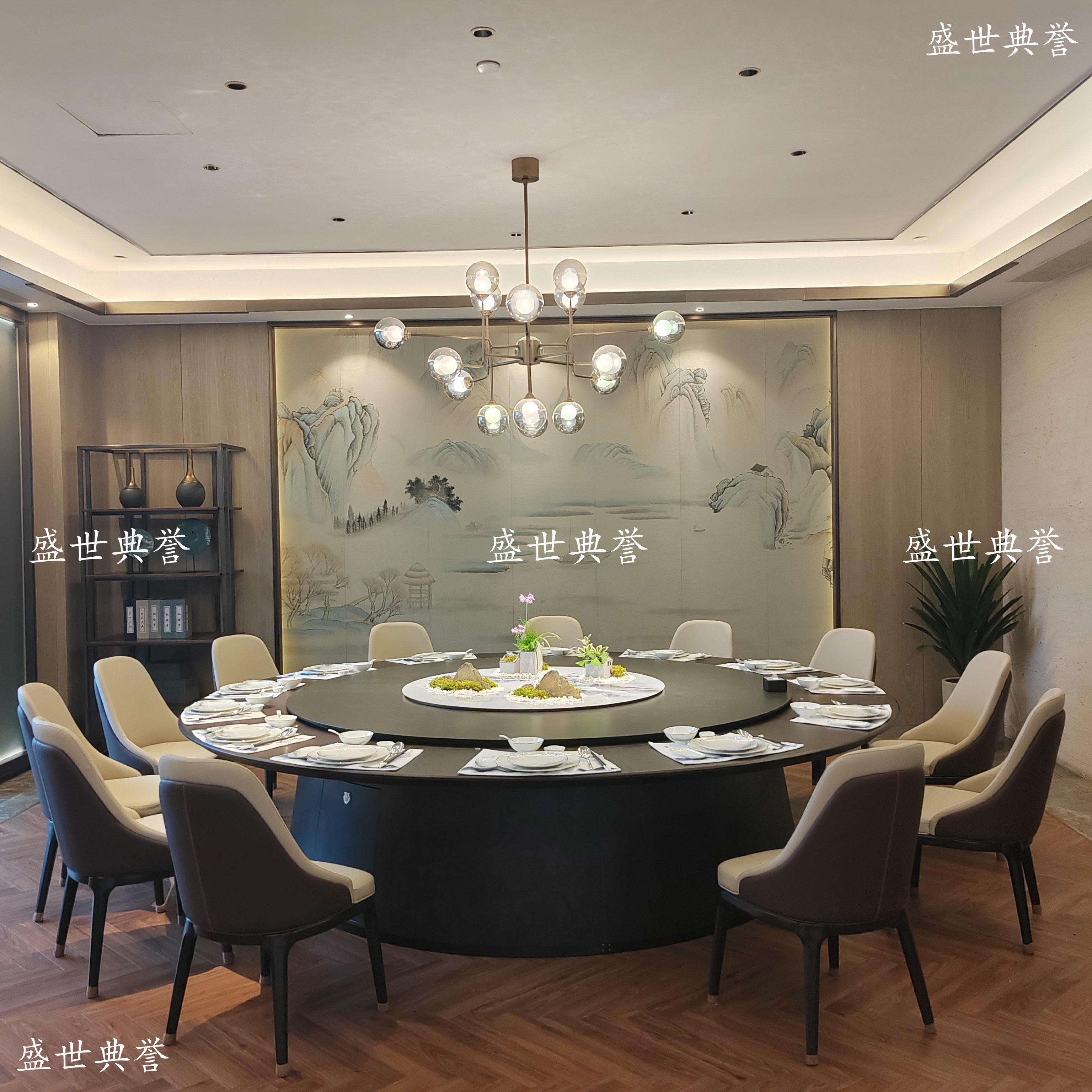 竹茶桌/餐桌餐桌椅/家具餐椅/餐桌桌子产品图