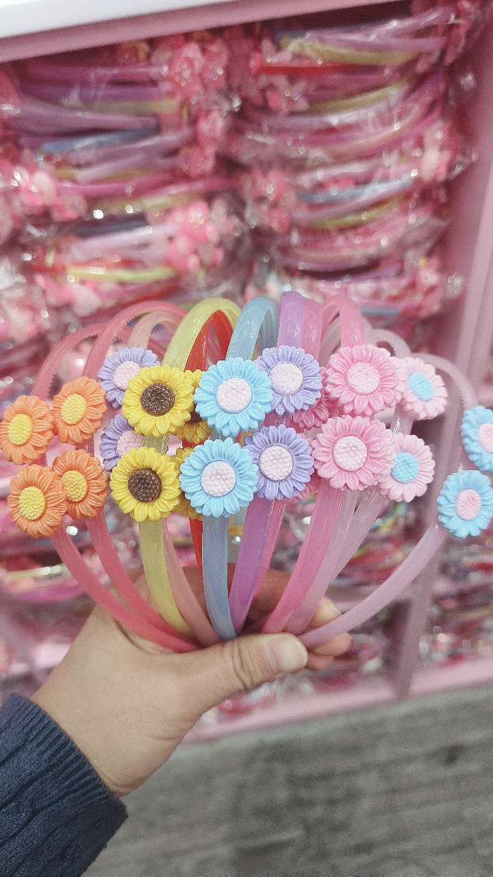 时尚发饰发梳头饰发带额饰头绳条纹肠圈多款可选百搭发饰品