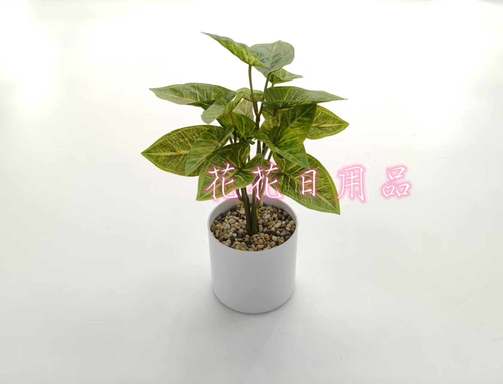 仿真盆栽实物图