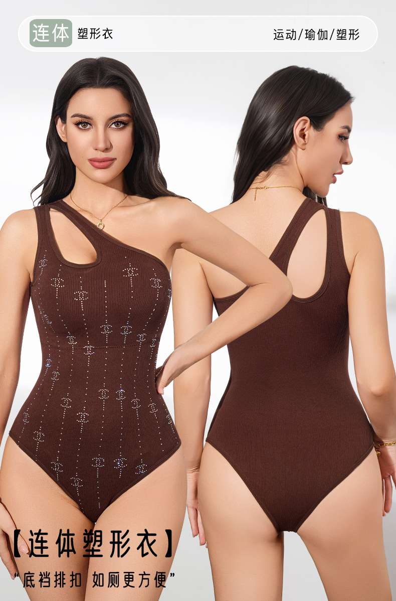 Cross-border body-shaping one-piece triangle pants 】 Body-shaping clothing for women, tight European and American style Specification image