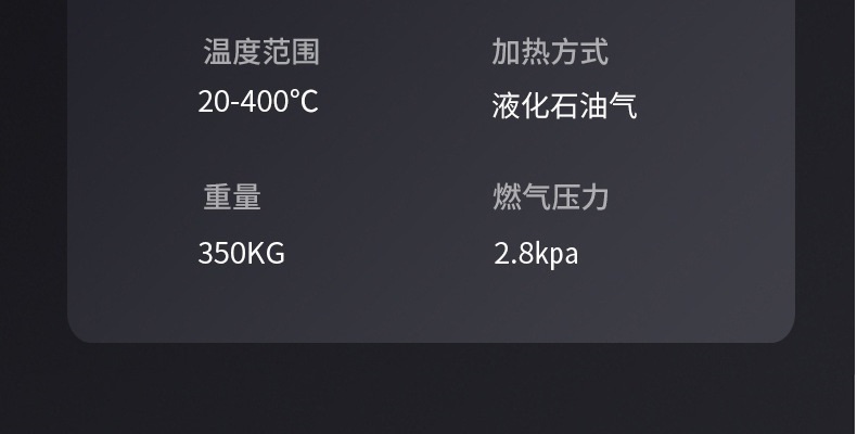 烤全猪炉大型商用燃气烧猪烧腊不锈钢烤架脆皮全自动广式烧猪炉详情11
