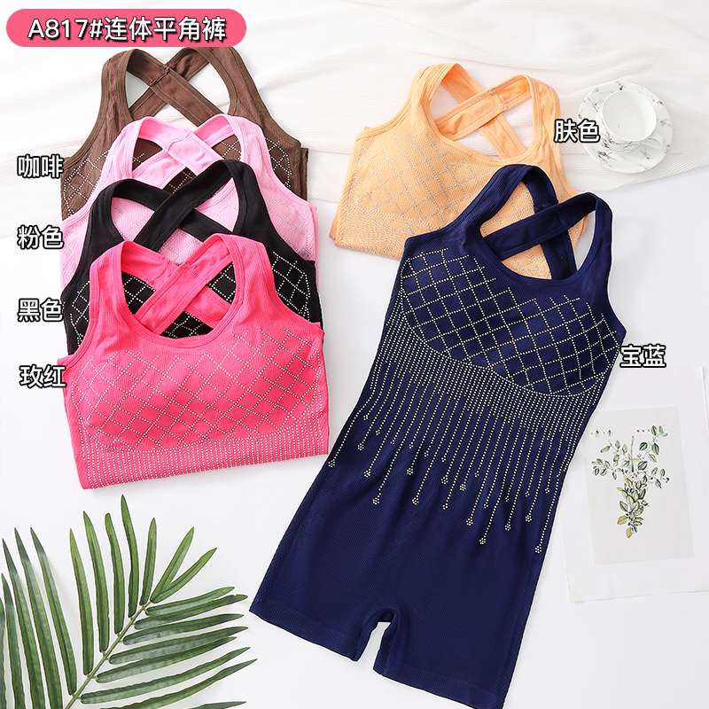 Tight-fitting body-shaping clothing for women from Europe and America [Cross-border body-shaping one-piece briefs] details Picture