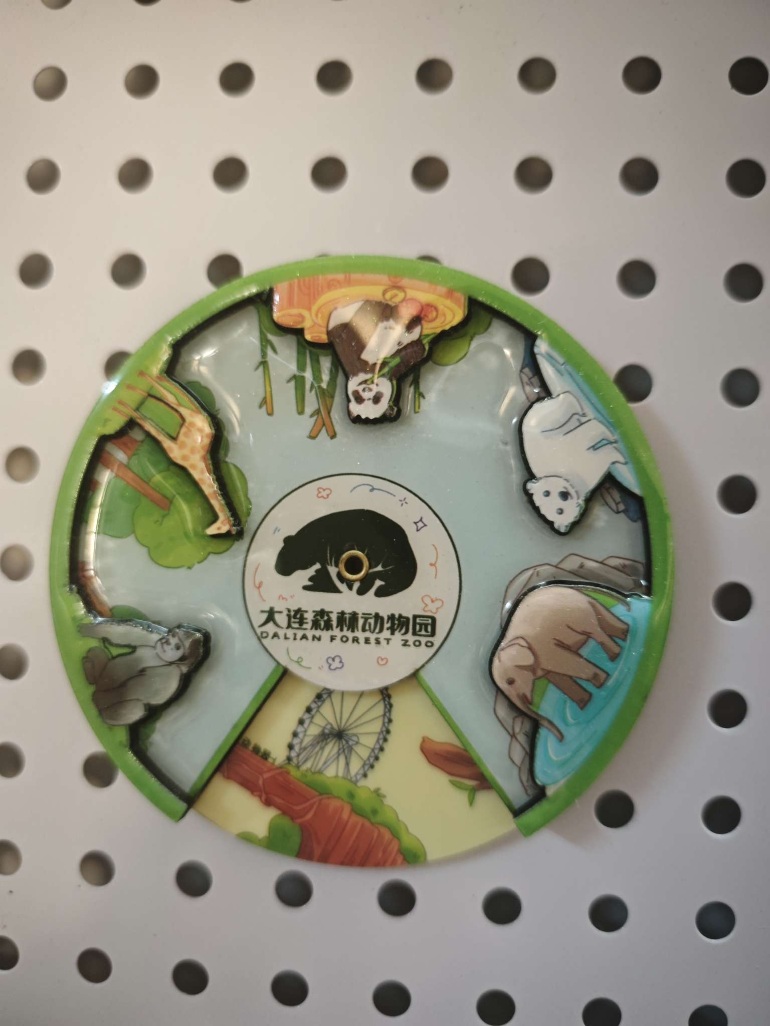 木质冰箱贴 三层木质冰箱贴 旅游纪念品冰箱贴木质工艺品细节图