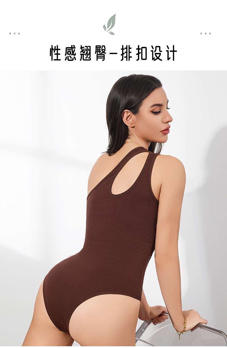 Cross-border body-shaping one-piece triangle pants 】 Body-shaping clothing for women, tight European and American style undefined