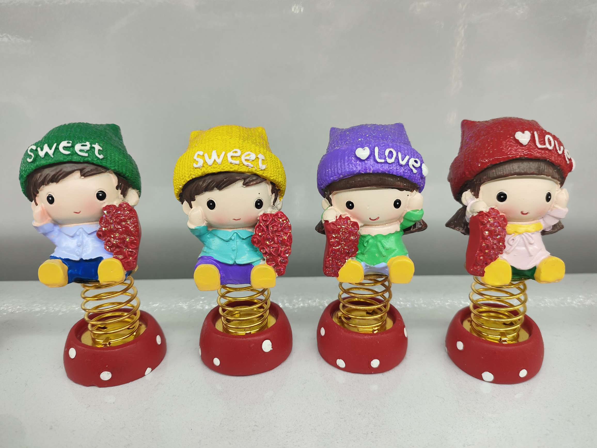 工艺品礼品树脂汽车摆件家居喜庆装饰潮玩盲盒创意摆件