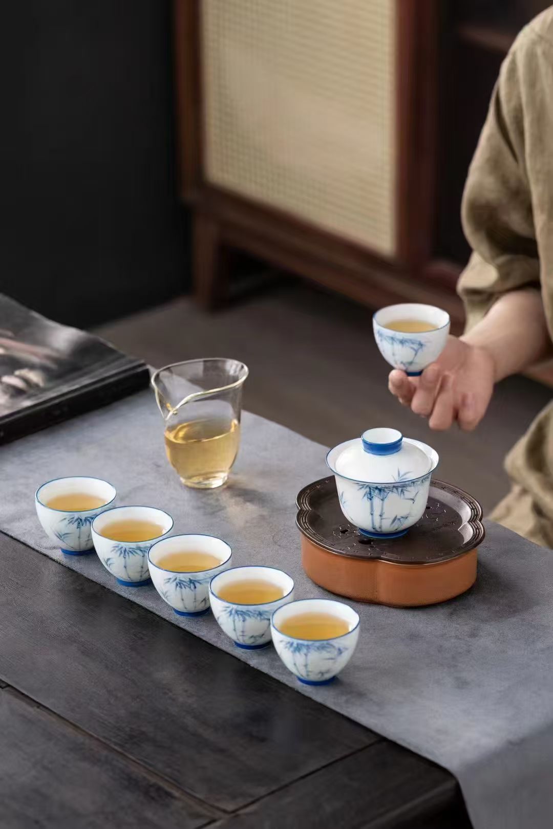 茶具套装实物图