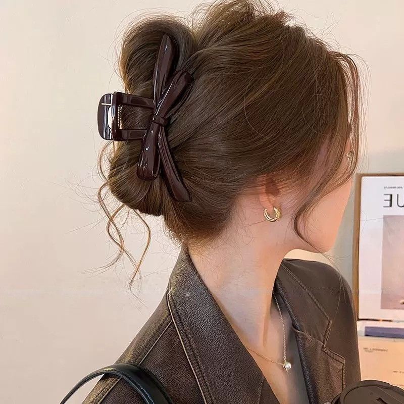 French high-end style medium-sized arc-shaped gripper for women 2025 New Shark clip combination set, durable mix and match gripper #6 French high-end style medium-sized arc-shaped gripper for women 2025 New shark clip combination set, durable mix and match detail image 5