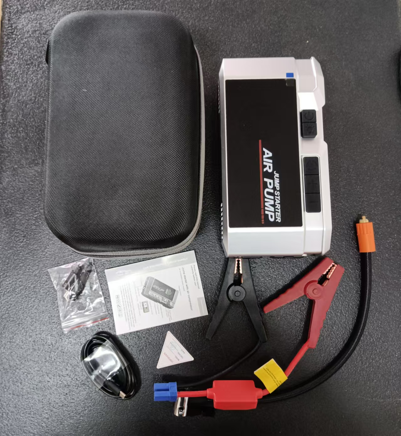 应急启动电源 无线锂电充气泵 多功能应急启动电源一体机